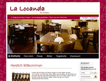 Tablet Screenshot of la-locanda.net